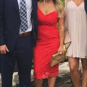 Soprano low back midi dress